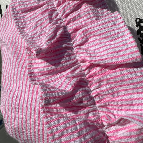 🔥🔥🔥NWT Lilly Pulitzer Phoebe Dress-Pink Lucky Seersucker-NEW WIth TAGS!!🔥 - Picture 2 of 8